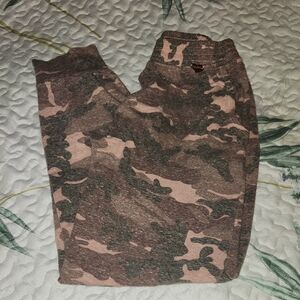 Cute Booty Lounge Camouflage Joggers